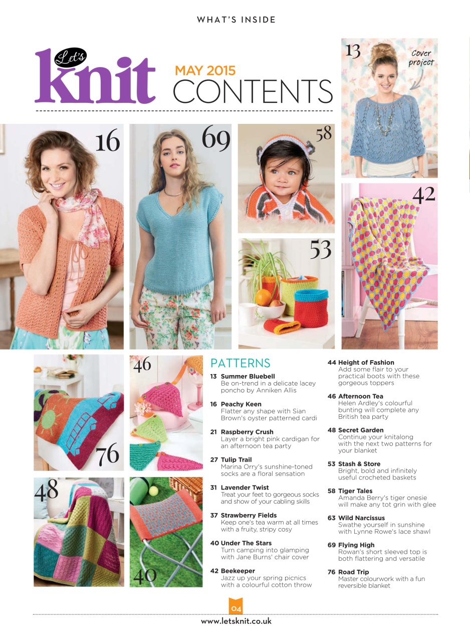 Let's Knit Preview Pages