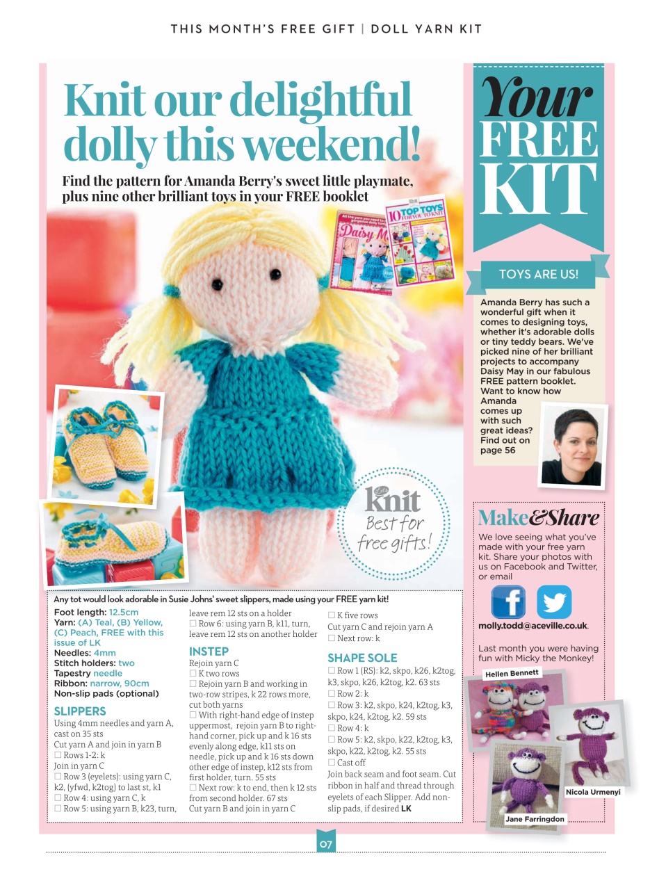 Let's Knit Preview Pages