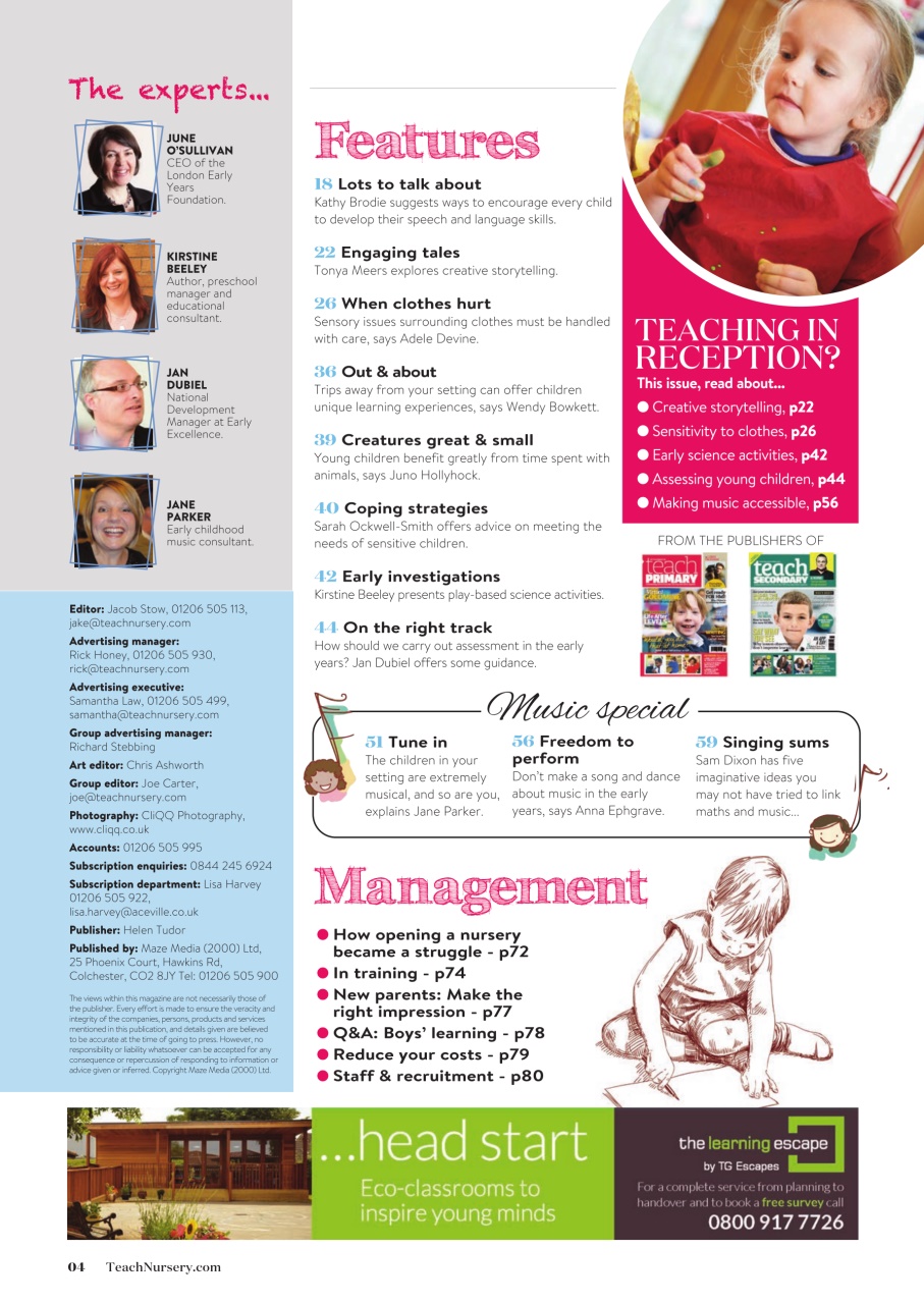 Teach Early Years Preview Pages