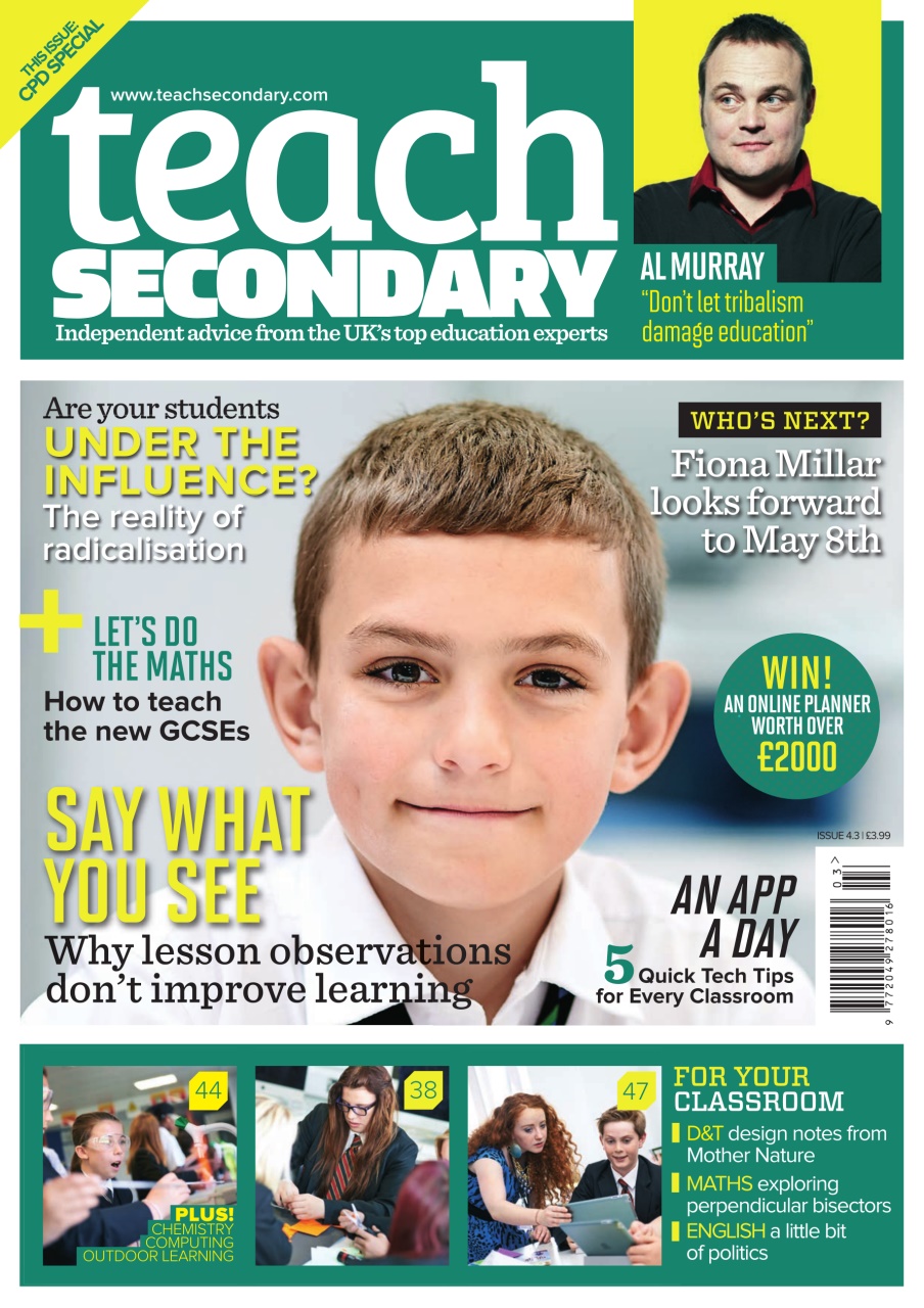 Teach Secondary Preview Pages