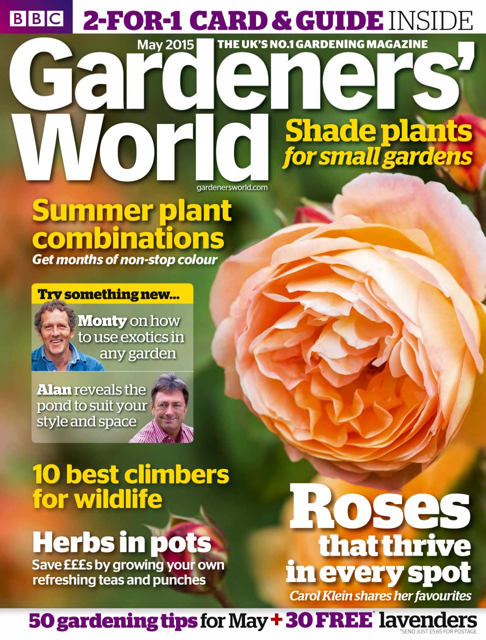 BBC Gardeners’ World Magazine Preview Pages
