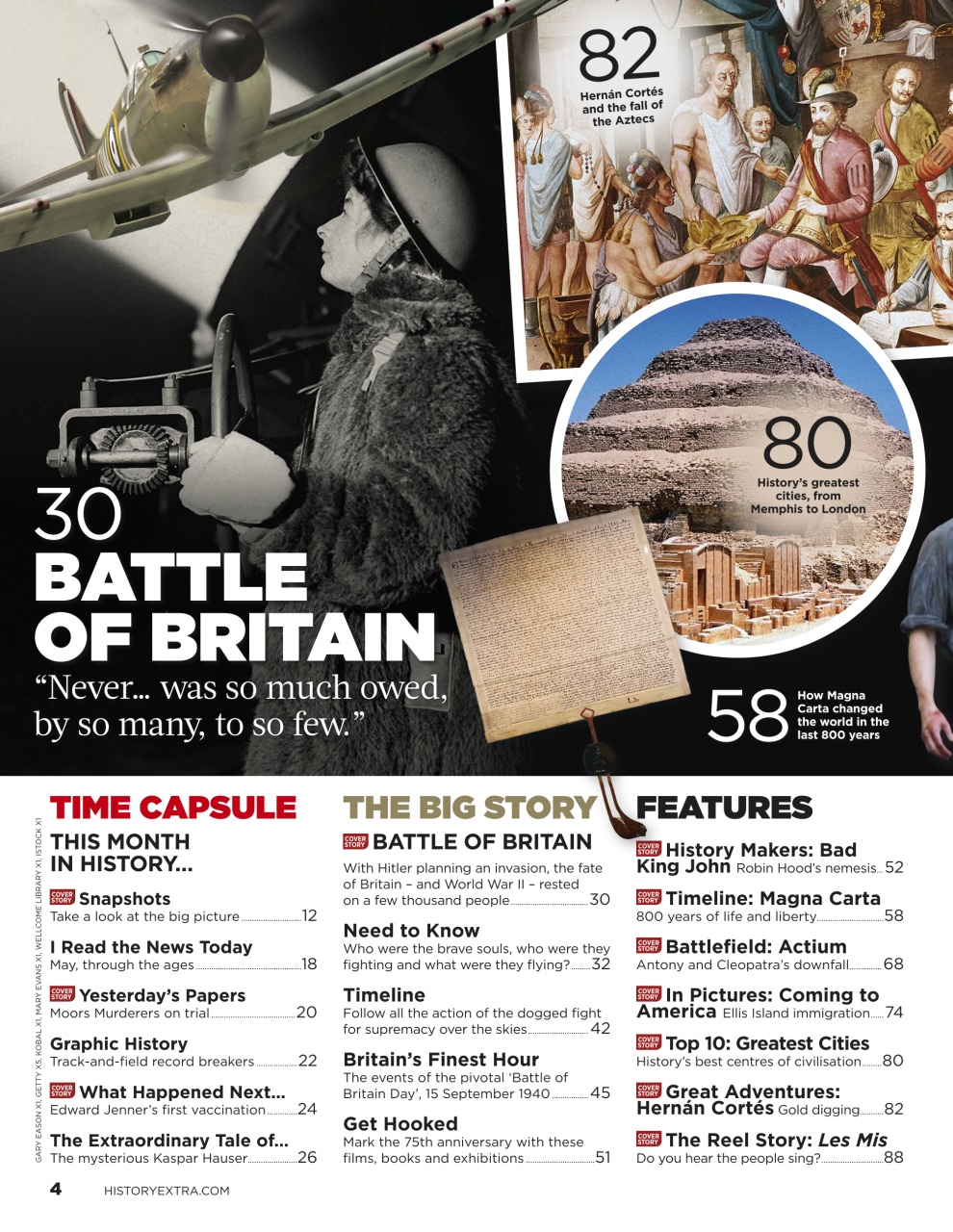 BBC History Revealed Magazine Preview Pages