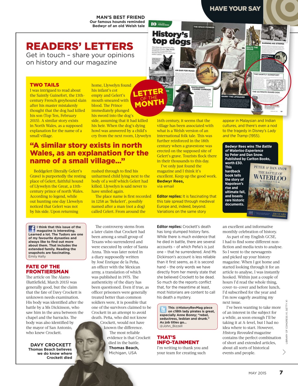 BBC History Revealed Magazine Preview Pages