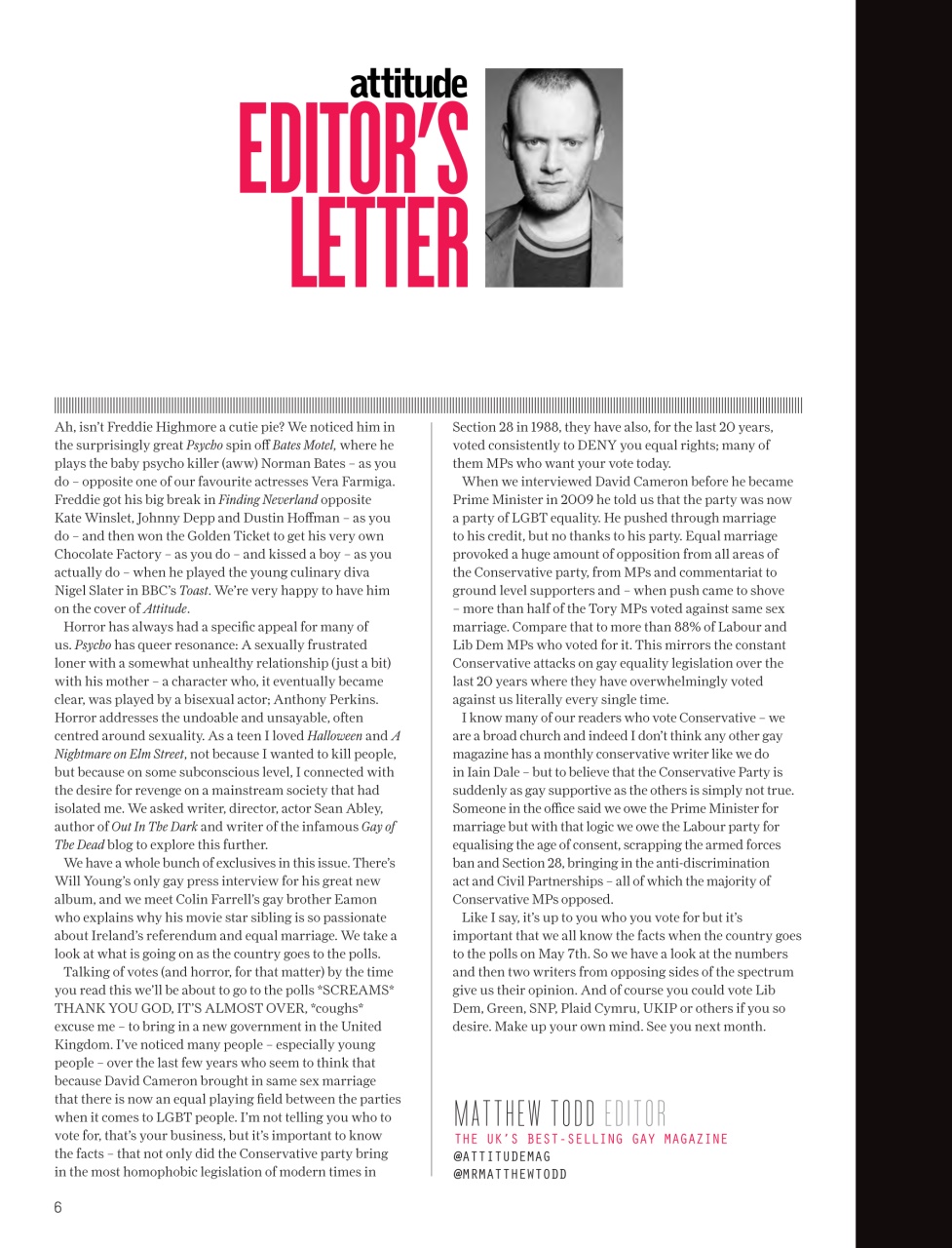 Attitude Preview Pages