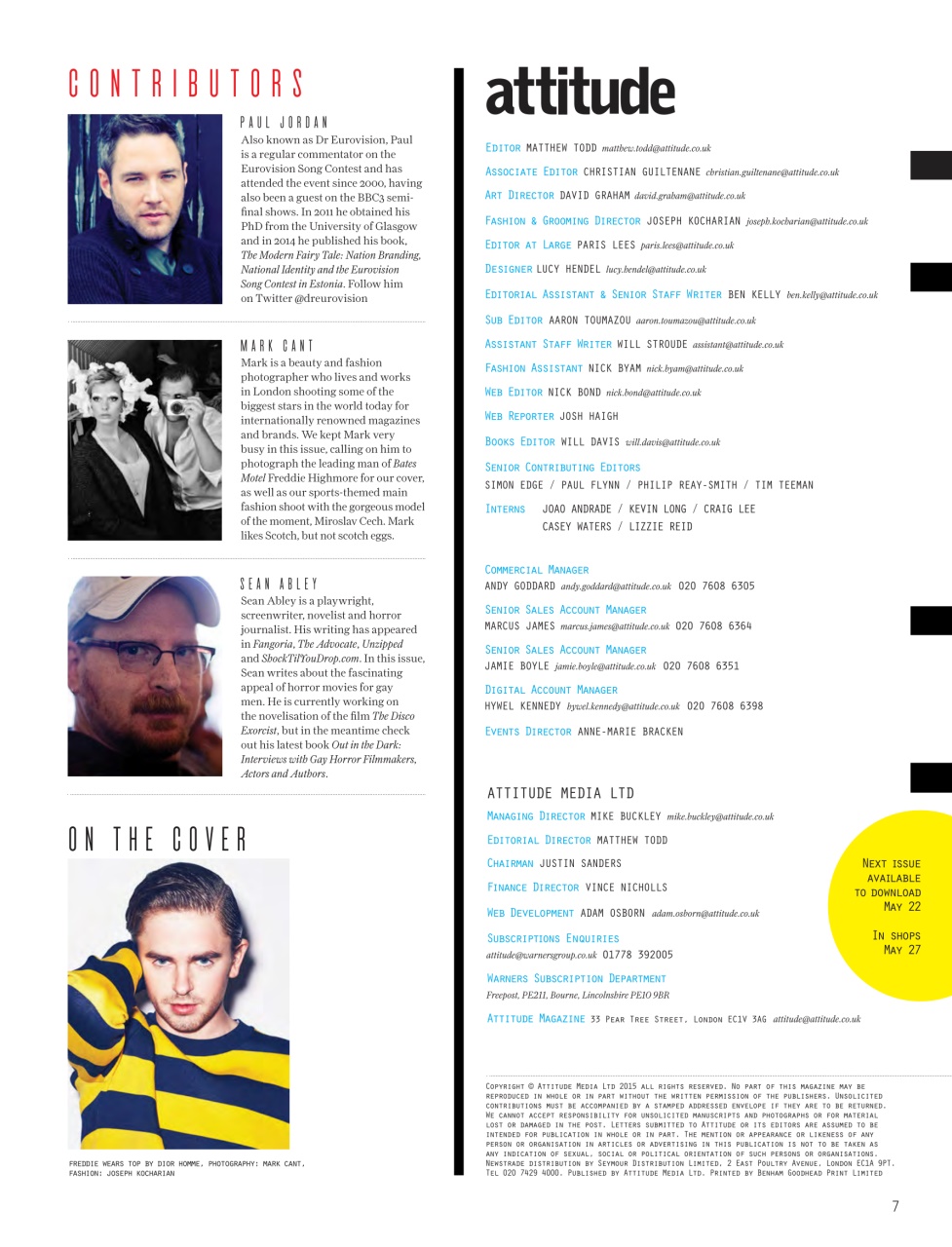 Attitude Preview Pages