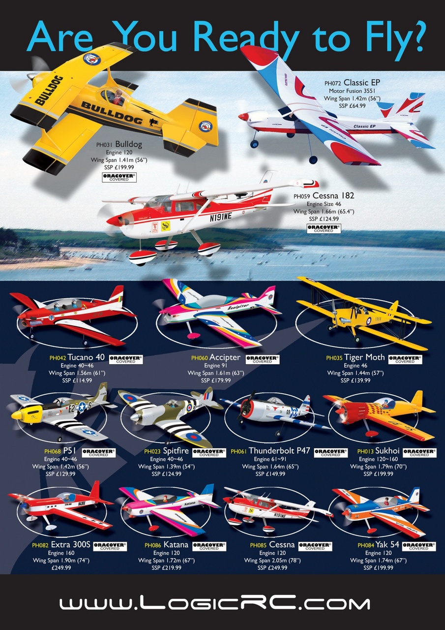 Radio Control Model Flyer Preview Pages