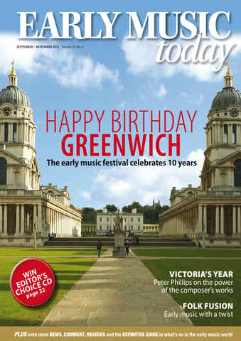 Early Music Today issue Sept - Nov 2011