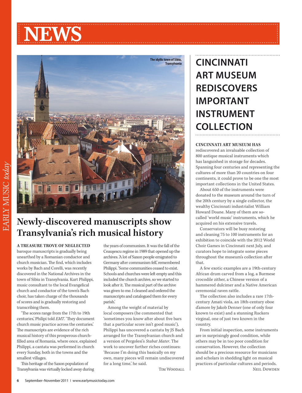 Early Music Today Preview Pages