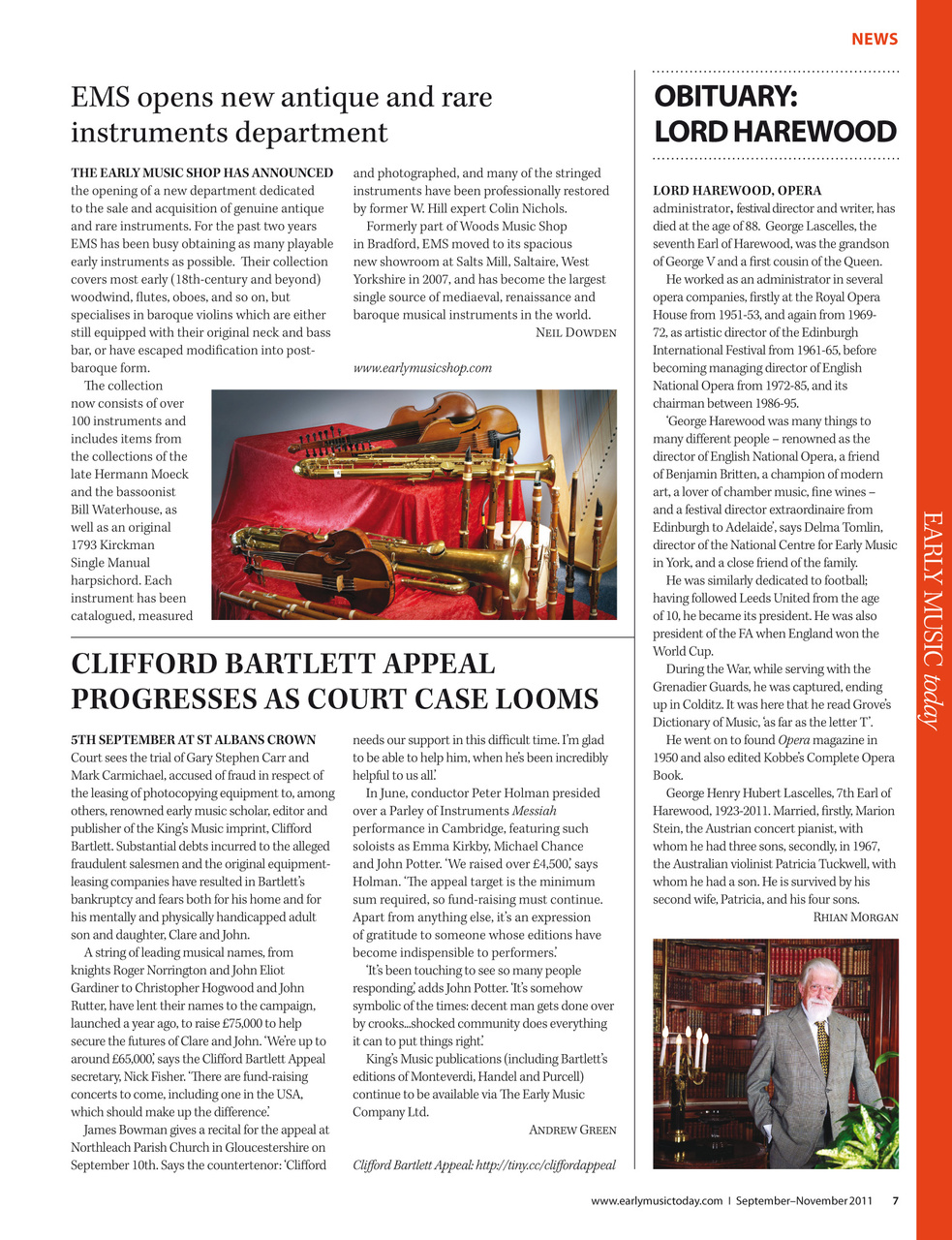 Early Music Today Preview Pages