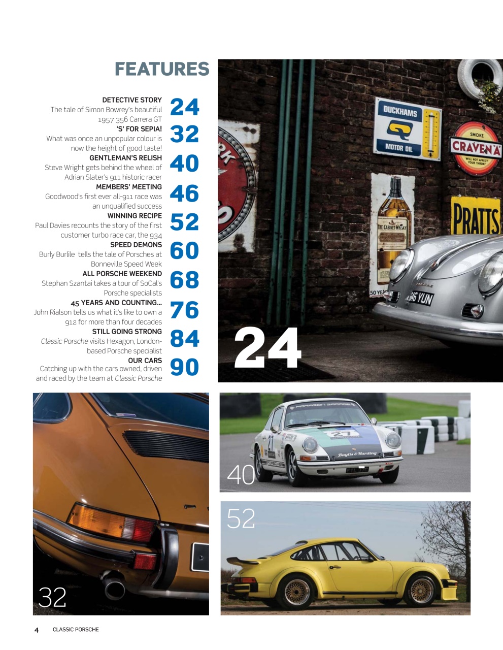 Classic Porsche Preview Pages