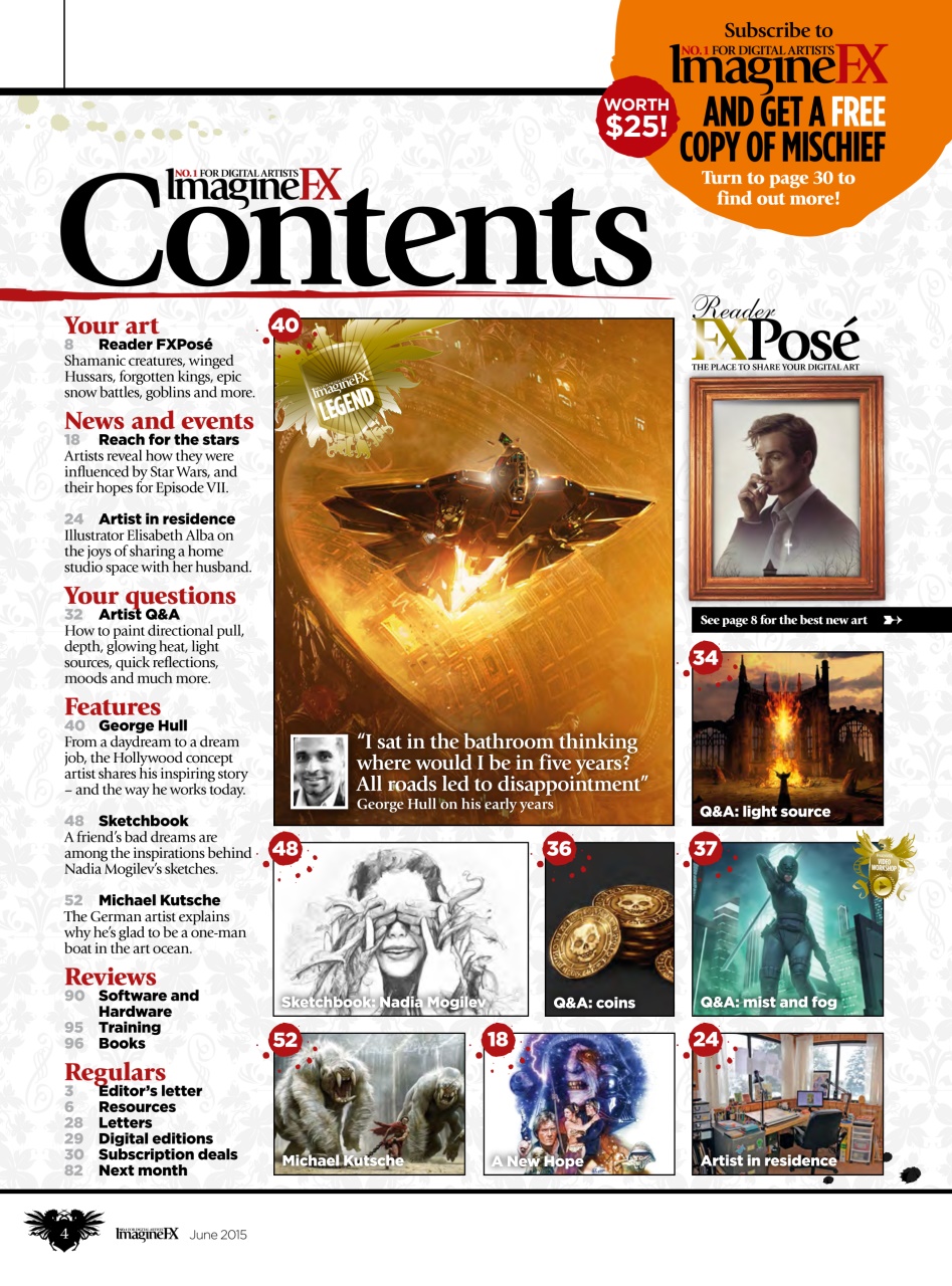 ImagineFX Preview Pages