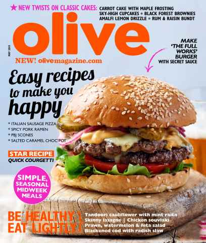 Olive Magazine issue May  2015