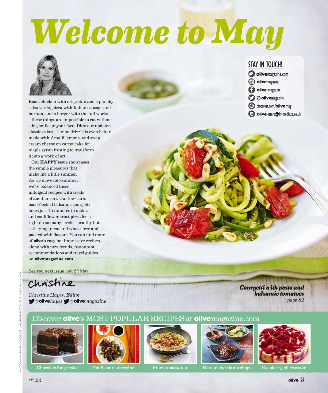 Olive Magazine Preview Pages