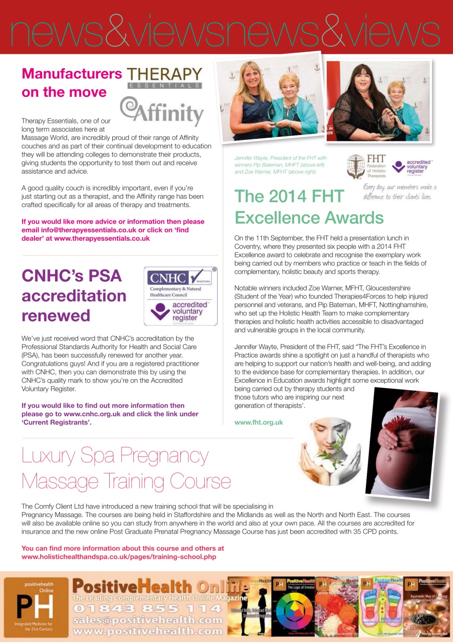 Massage World Preview Pages