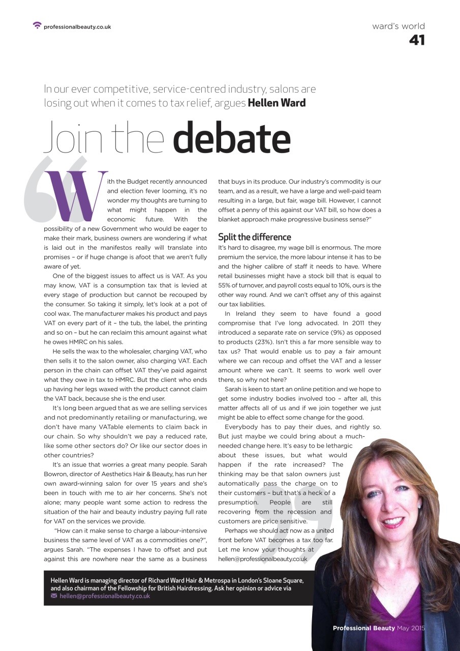 Professional Beauty Preview Pages