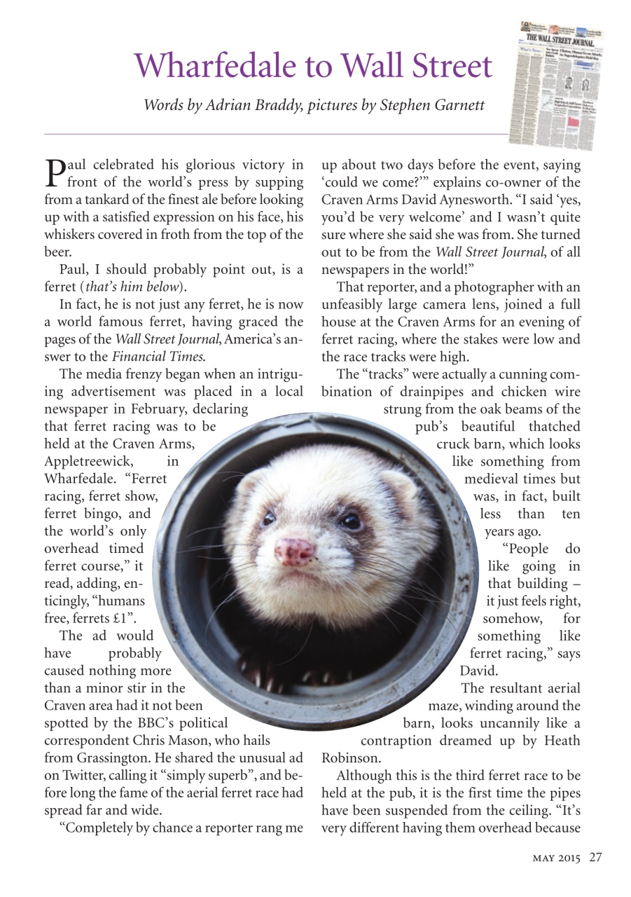 The Yorkshire Dalesman Preview Pages