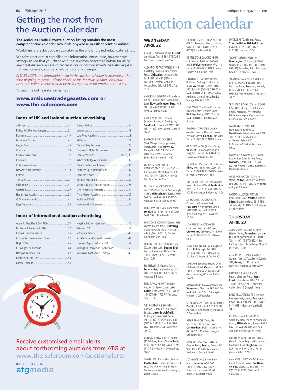 Antiques Trade Gazette Preview Pages