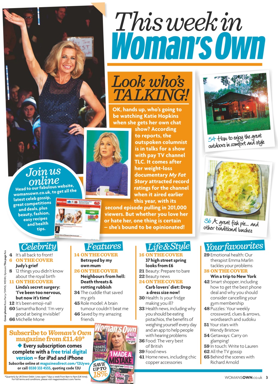 Woman's Own Preview Pages