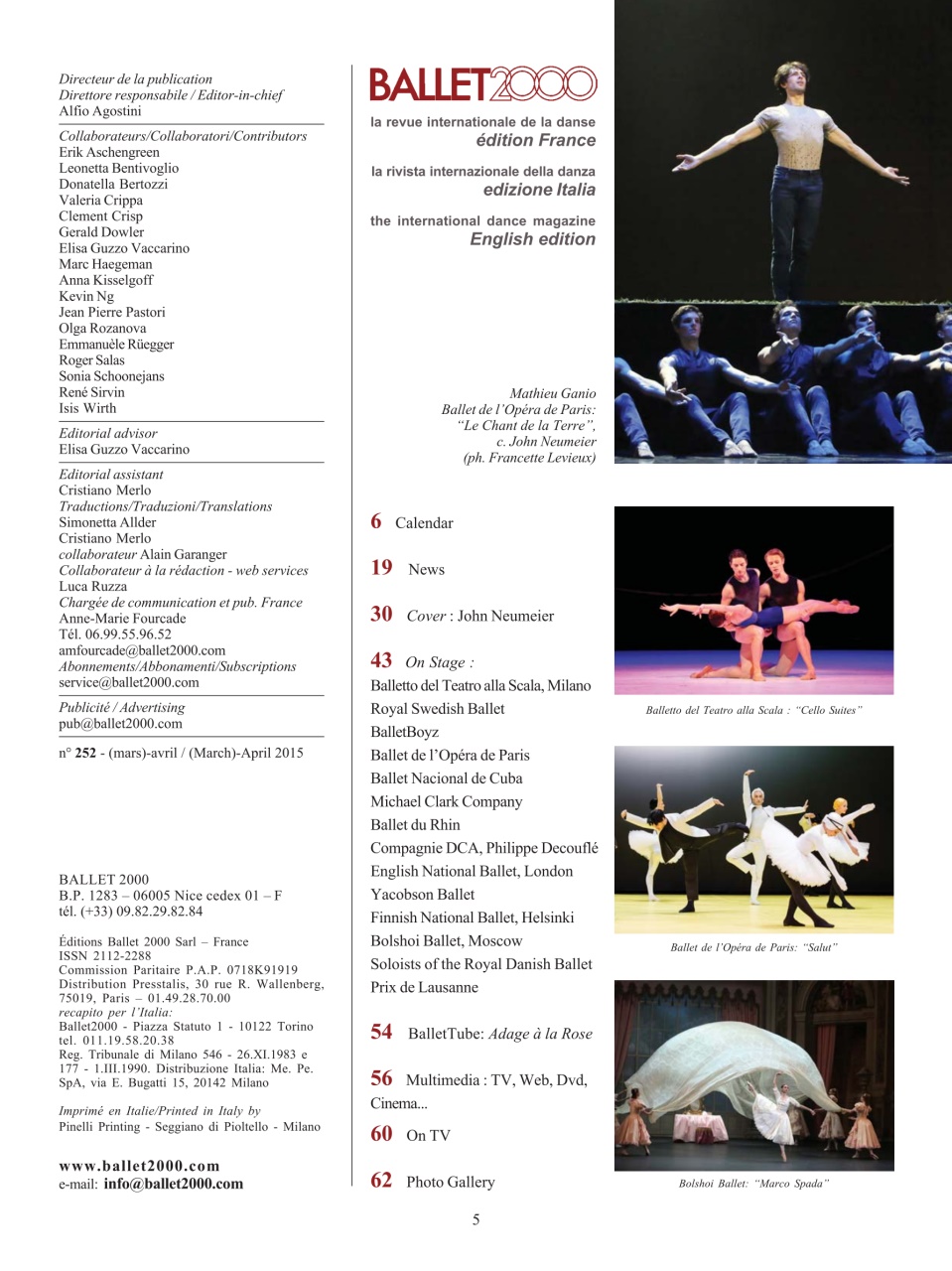 BALLET2000 Edizione Italia Preview Pages