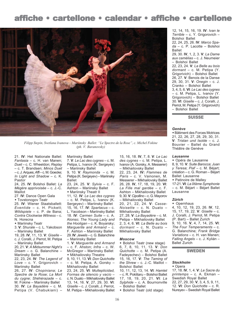 BALLET2000 Edizione Italia Preview Pages
