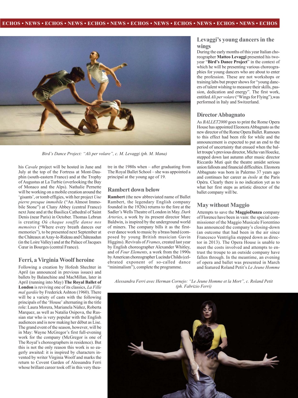 BALLET2000 English Edition Preview Pages
