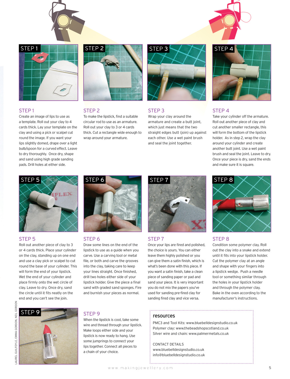 Making Jewellery Preview Pages