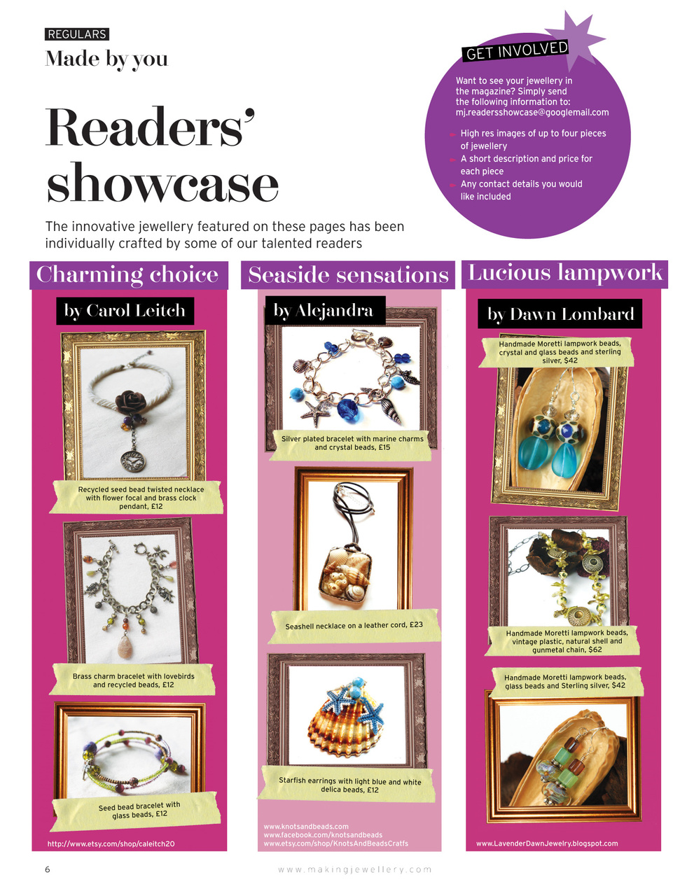 Making Jewellery Preview Pages