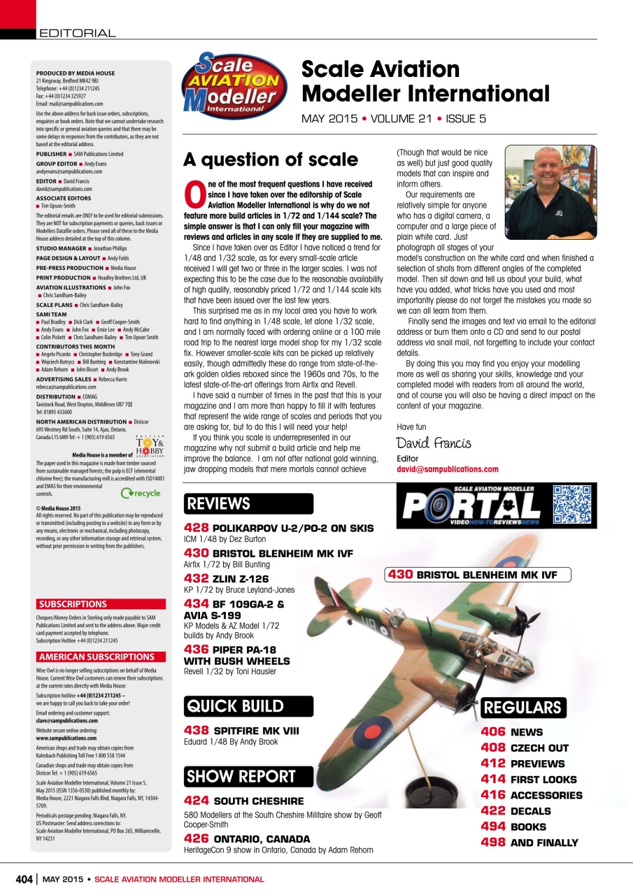 Scale Aviation and Military Modeller International (A) Preview Pages