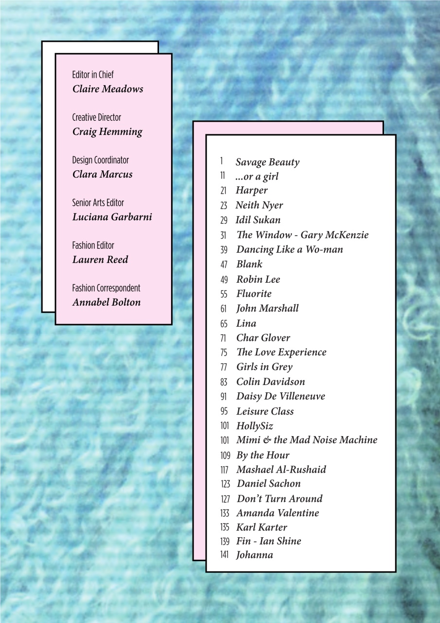 After Nyne Magazine Preview Pages