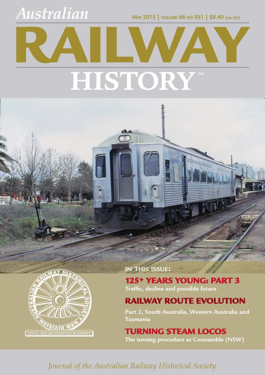 Australian Railway History Preview Pages