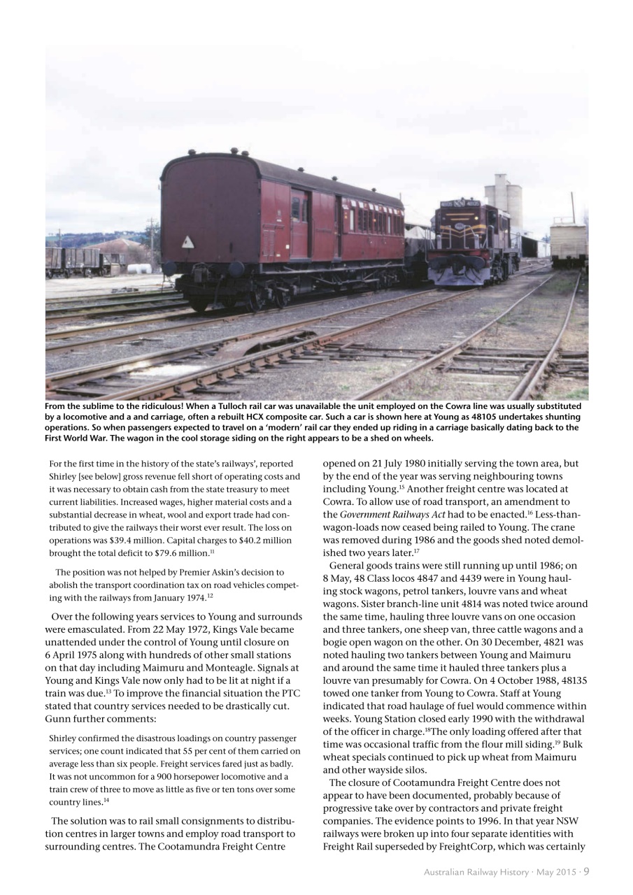 Australian Railway History Preview Pages