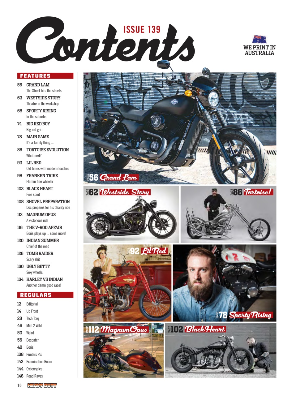 Heavy Duty Preview Pages