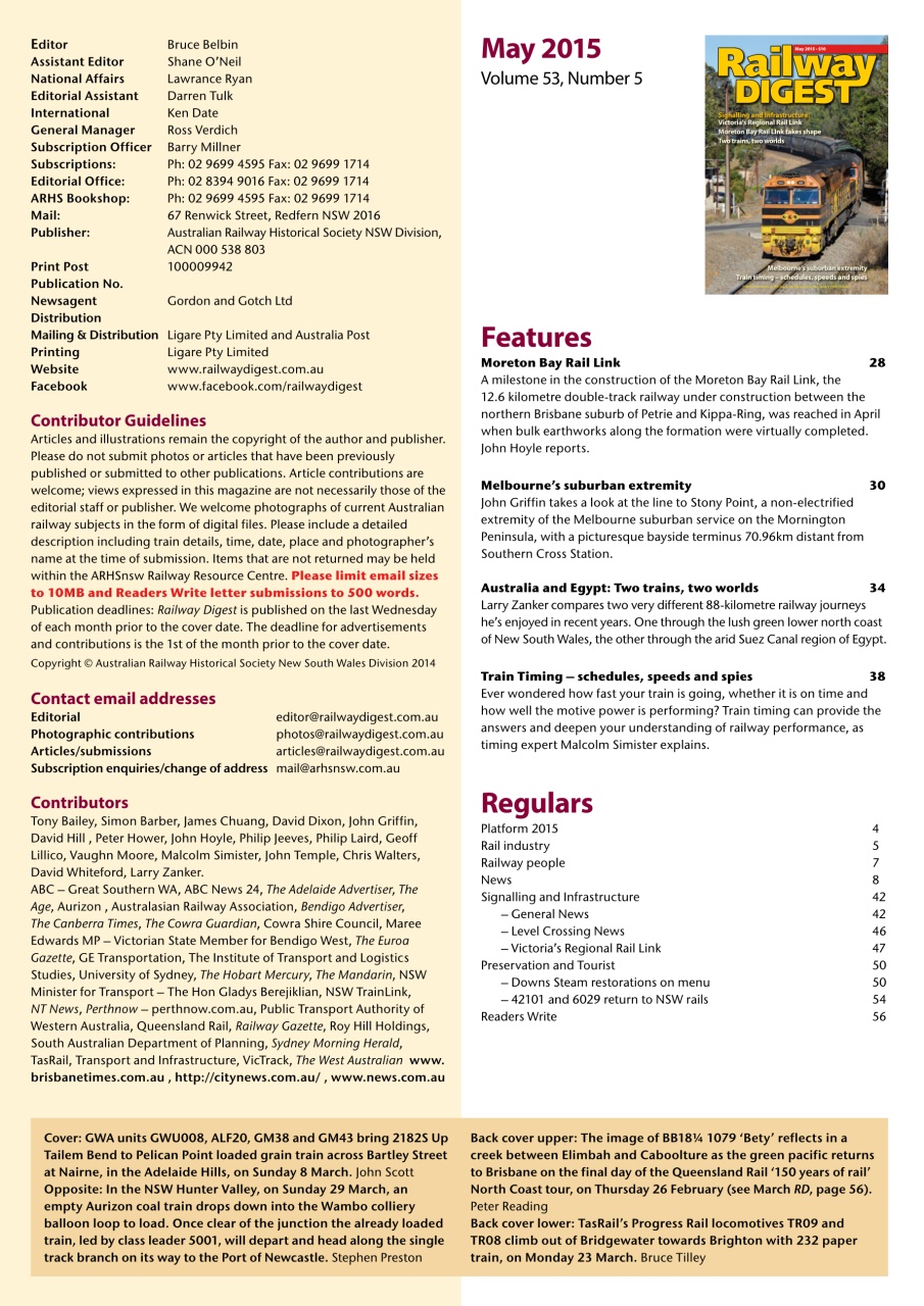 Railway Digest Preview Pages