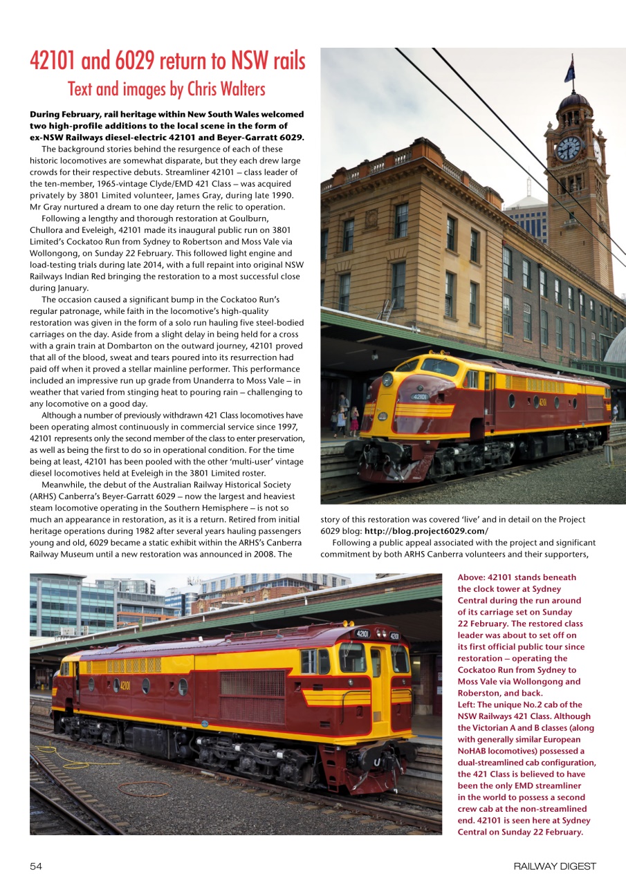 Railway Digest Preview Pages