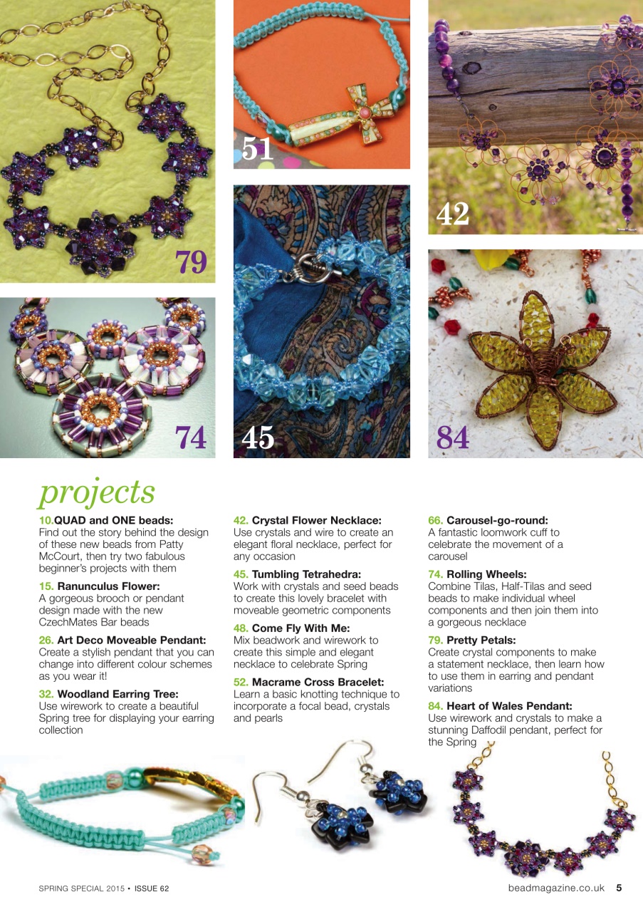 Bead & Jewellery Magazine Preview Pages