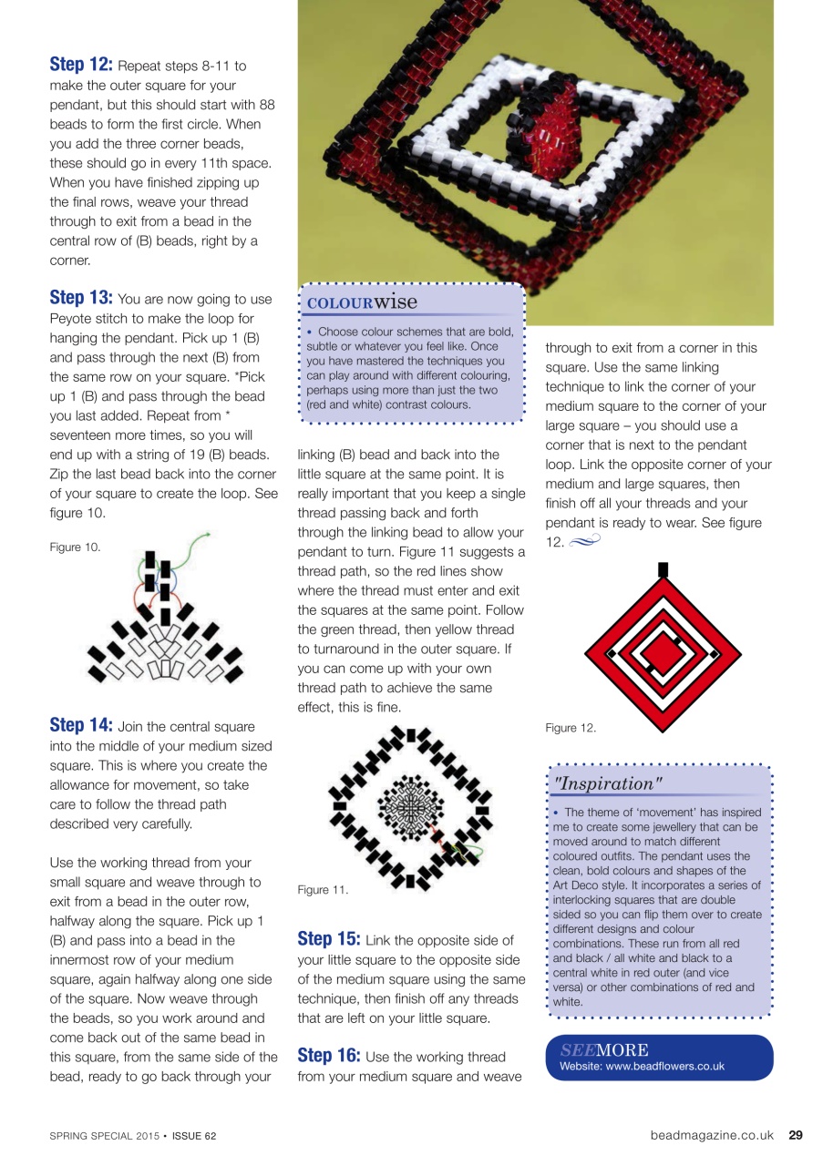 Bead & Jewellery Magazine Preview Pages