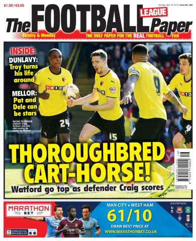 The Football League Paper issue 19th April 2015