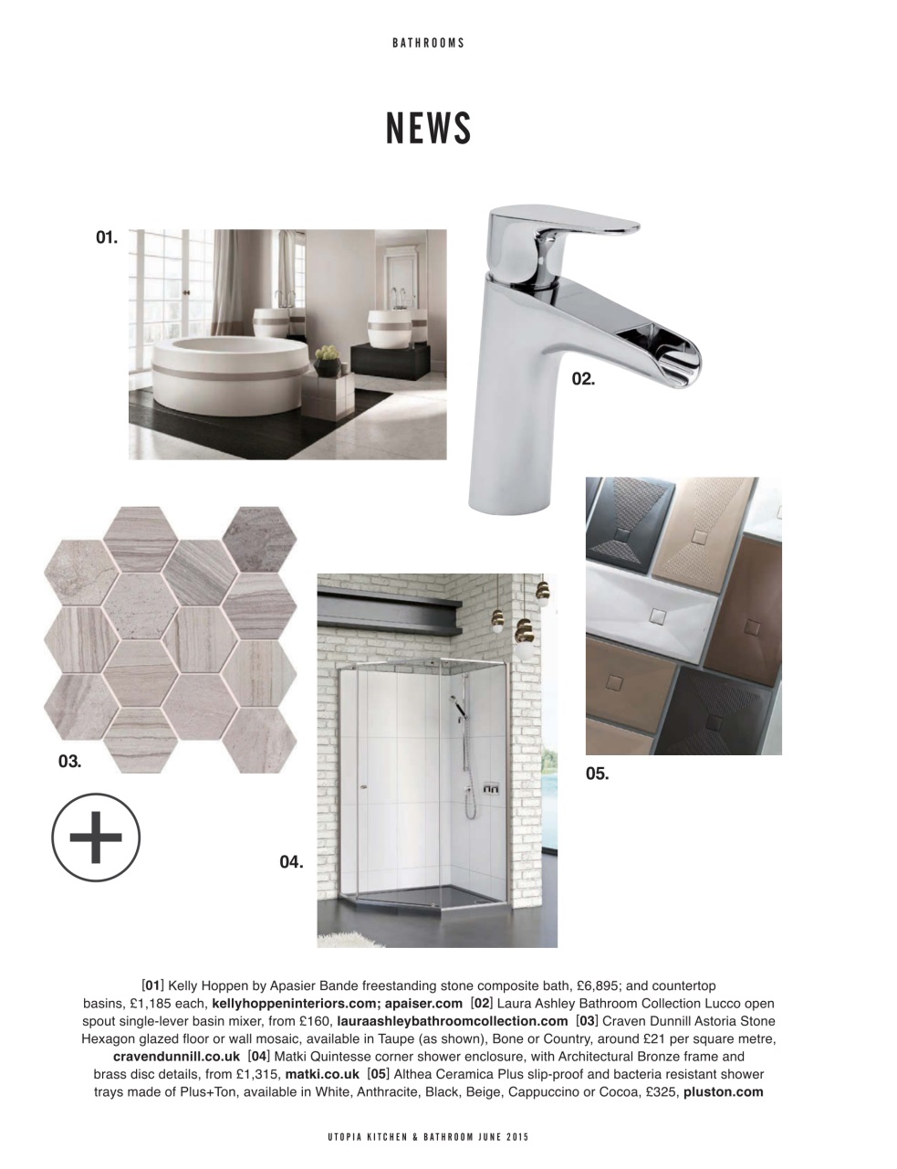 Utopia Kitchen & Bathroom Preview Pages