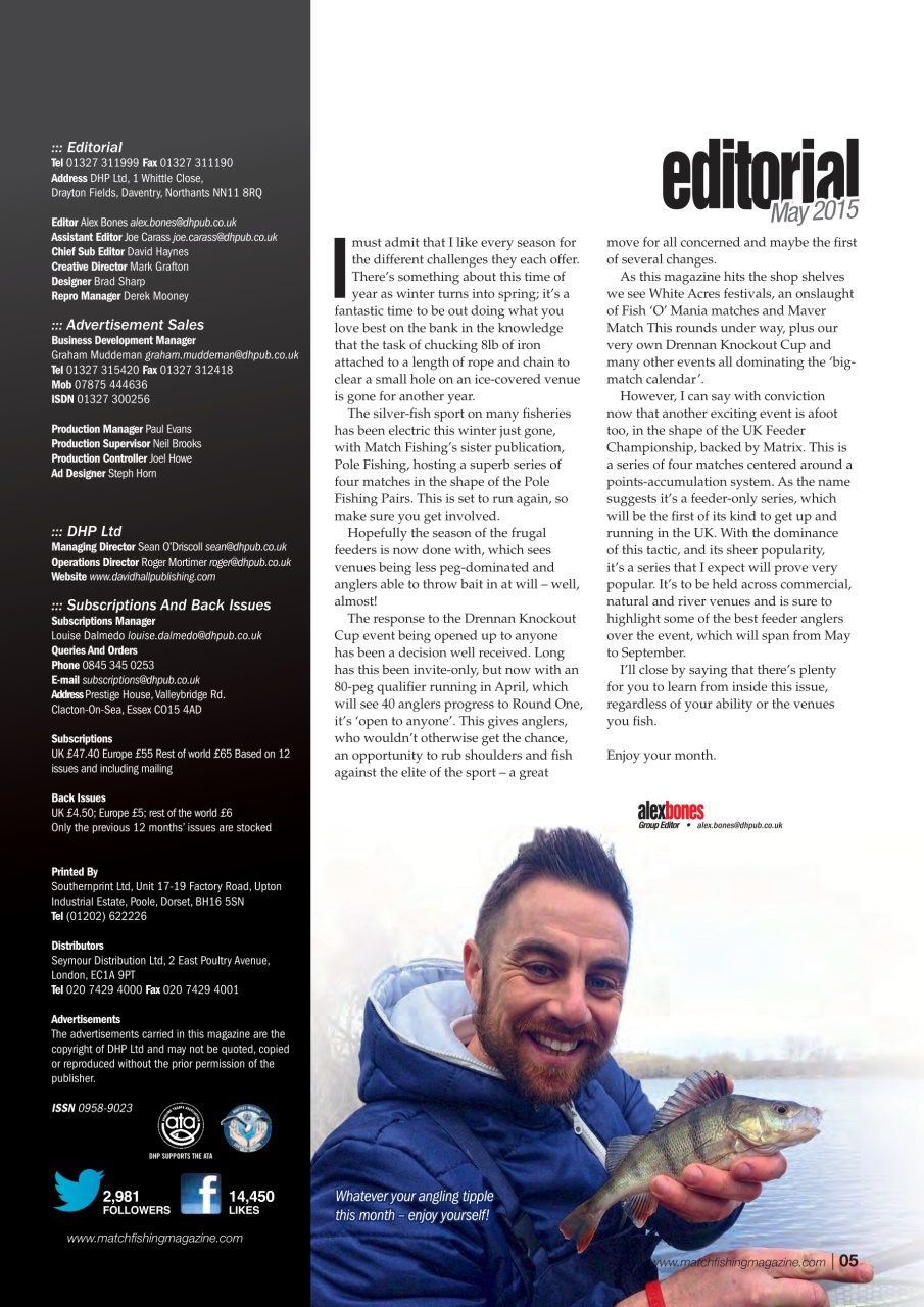 Match Fishing Preview Pages