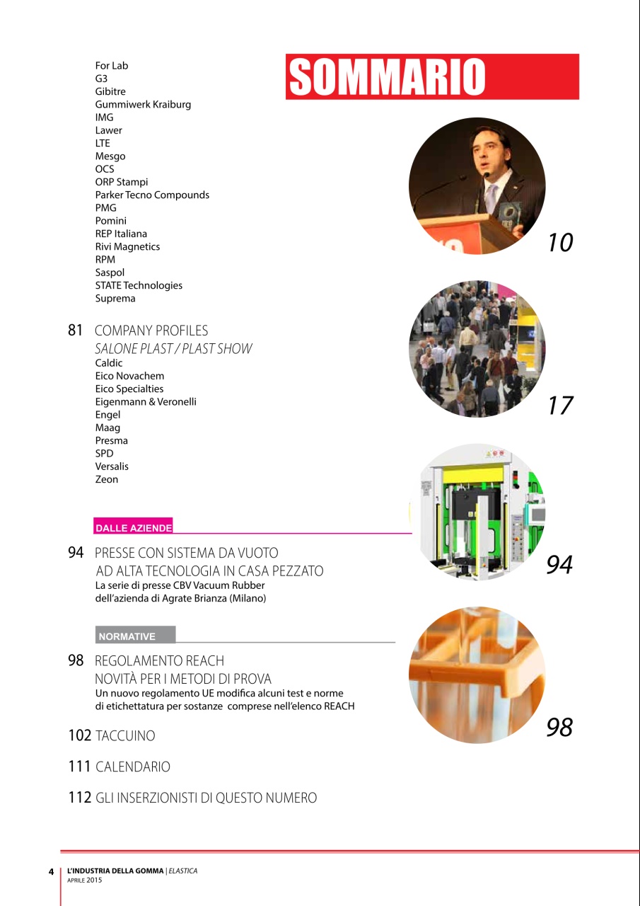 L’industria della Gomma Preview Pages