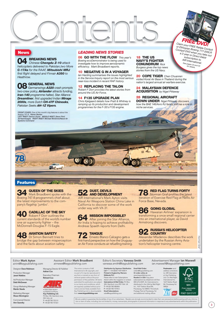 AIR International Preview Pages