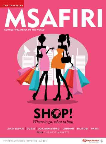 MSAFIRI – Kenya Airways Inflight issue May 2015