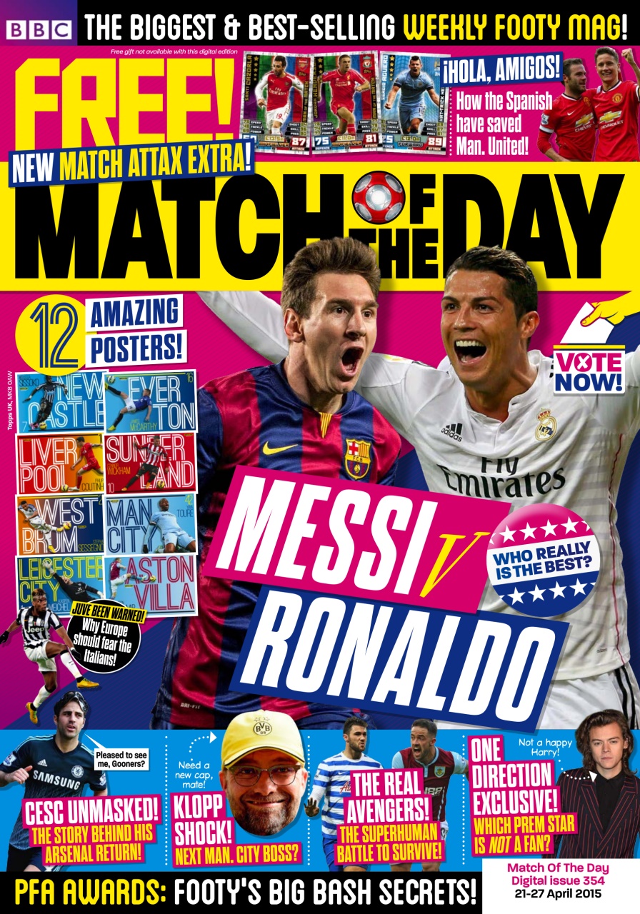 Match of the Day Preview Pages