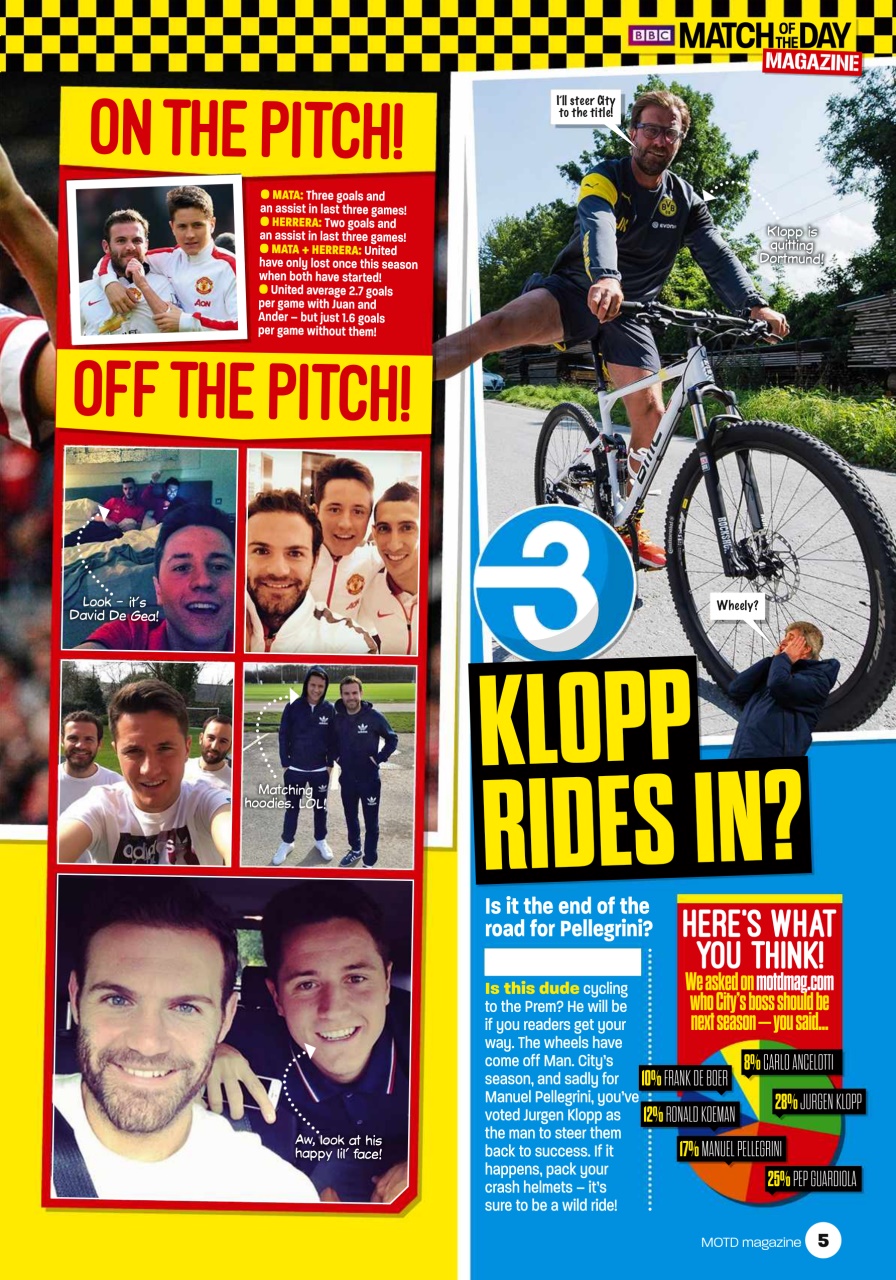 Match of the Day Preview Pages