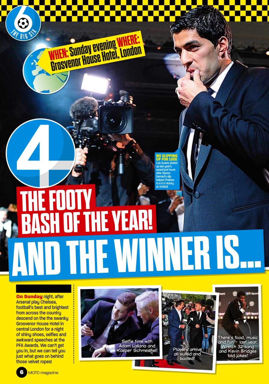 Match of the Day Preview Pages