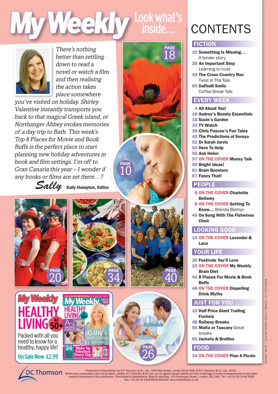 My Weekly Preview Pages