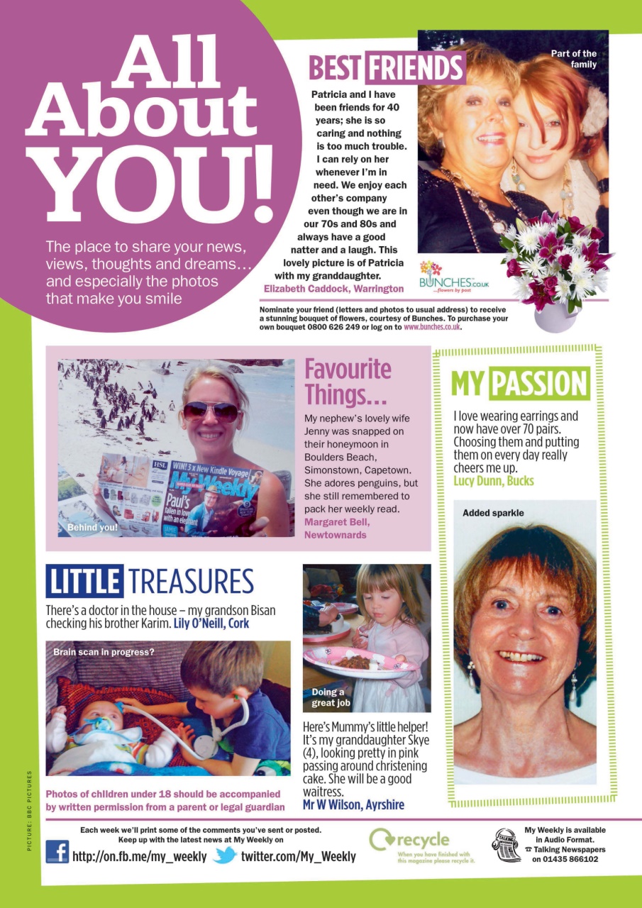 My Weekly Preview Pages