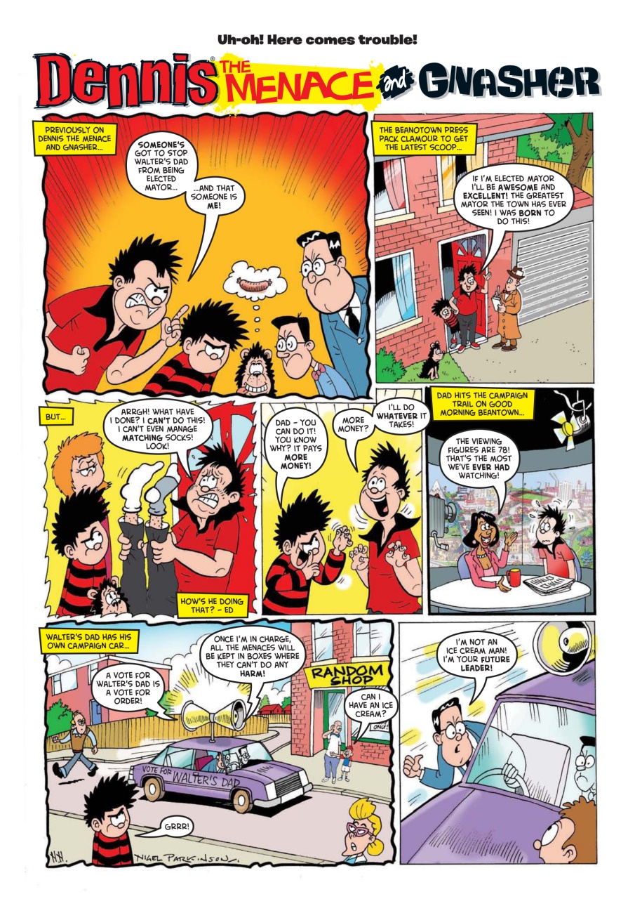 Beano Preview Pages