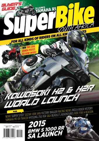 SuperBike South Africa issue May 2015