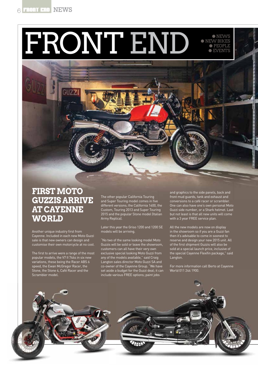 SuperBike South Africa Preview Pages